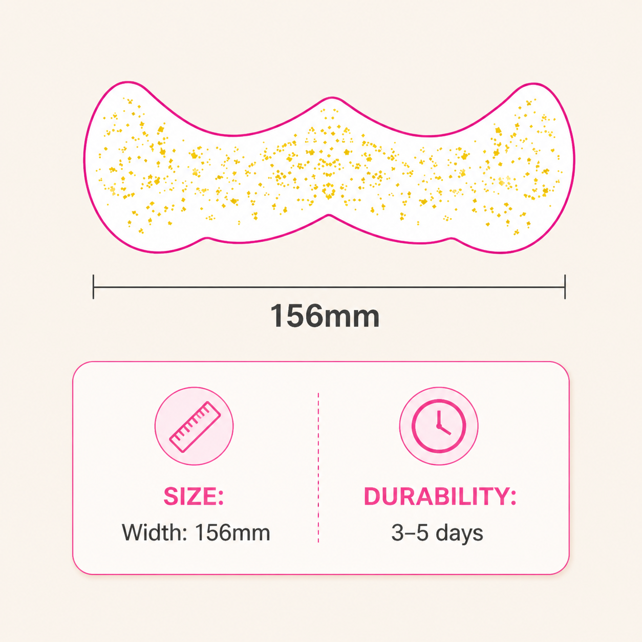 10 PCS Face Makeup Tattoo Stickers