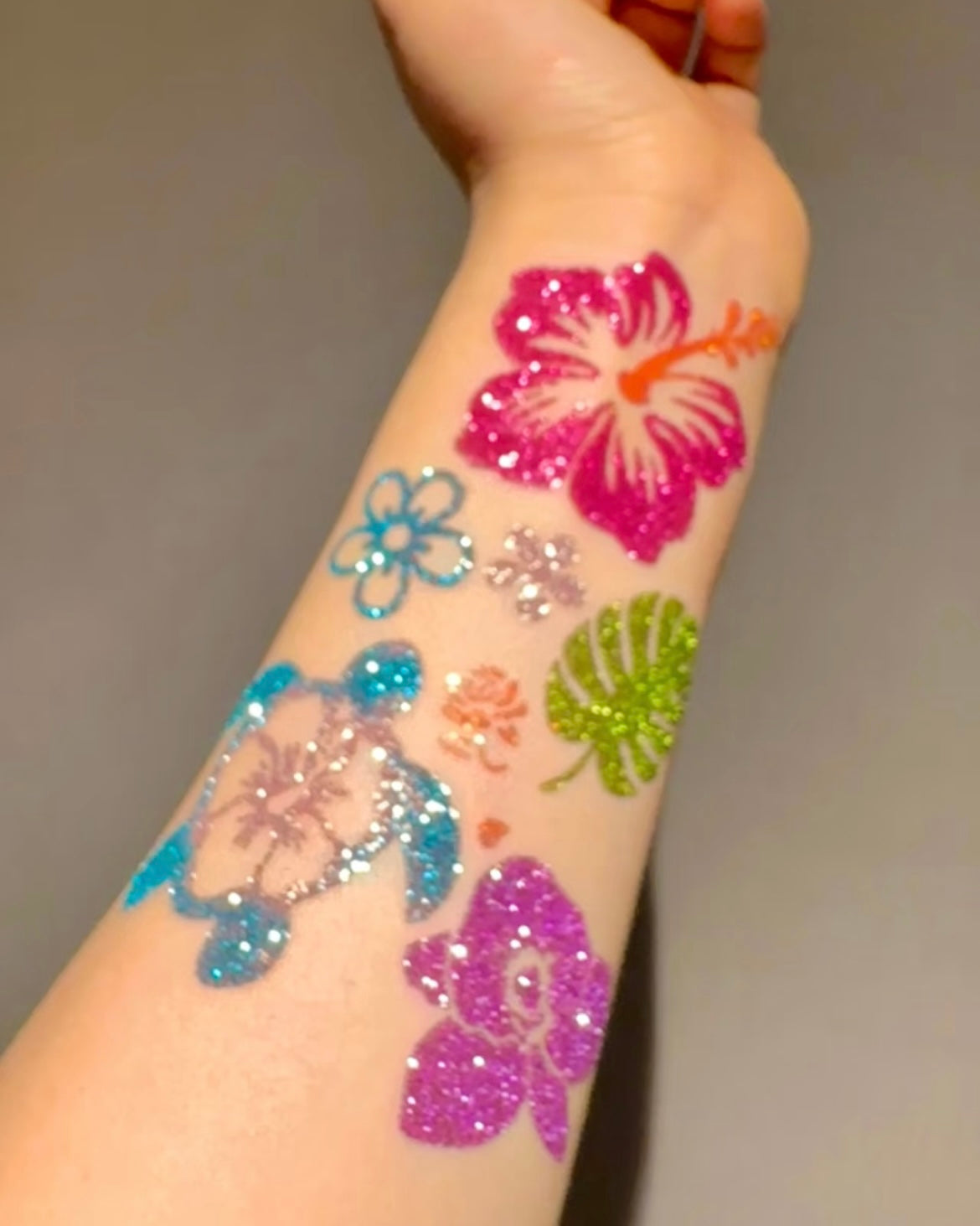 Autocollant de tatouage pailleté à faire soi-même - Nouvelle arrivée