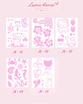 DIY Glitter Tattoo Sticker - M Series
